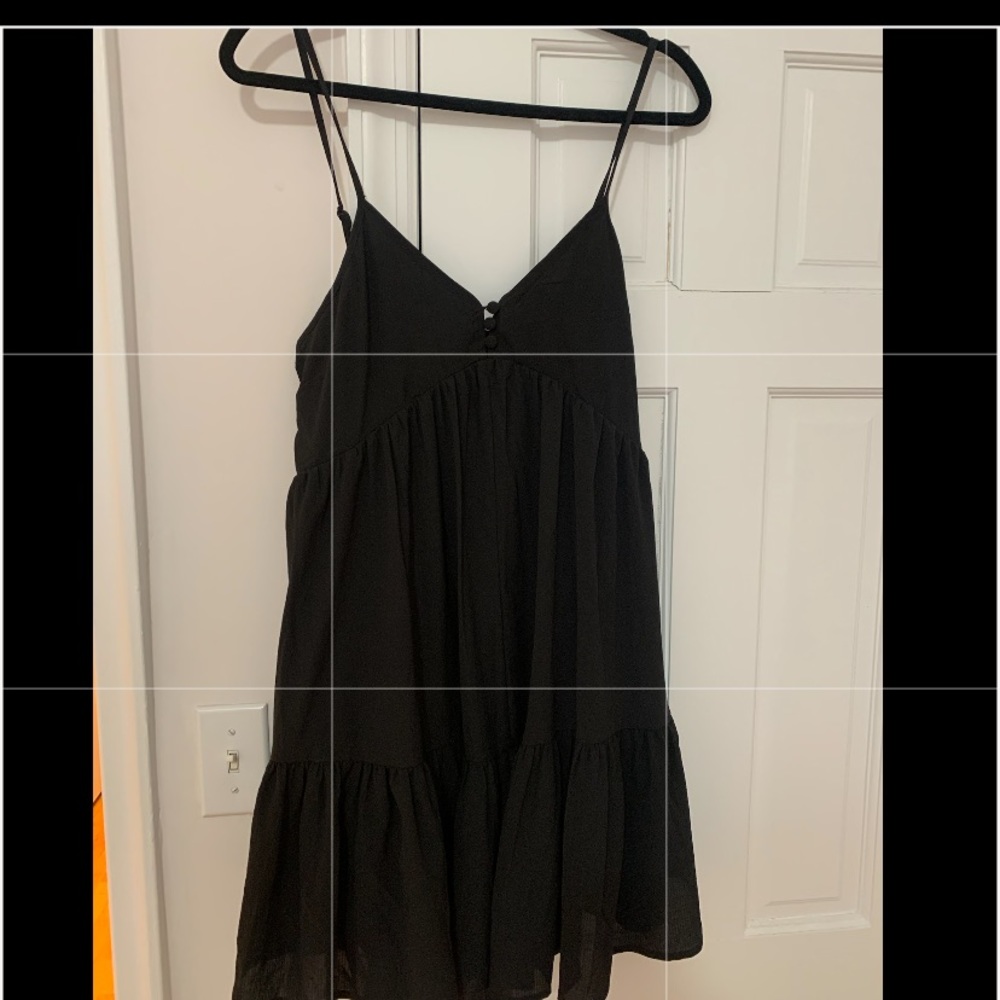 Urban outfitters size M black flowy dress